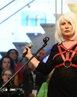 Debbie Harry performing at SiriusXM